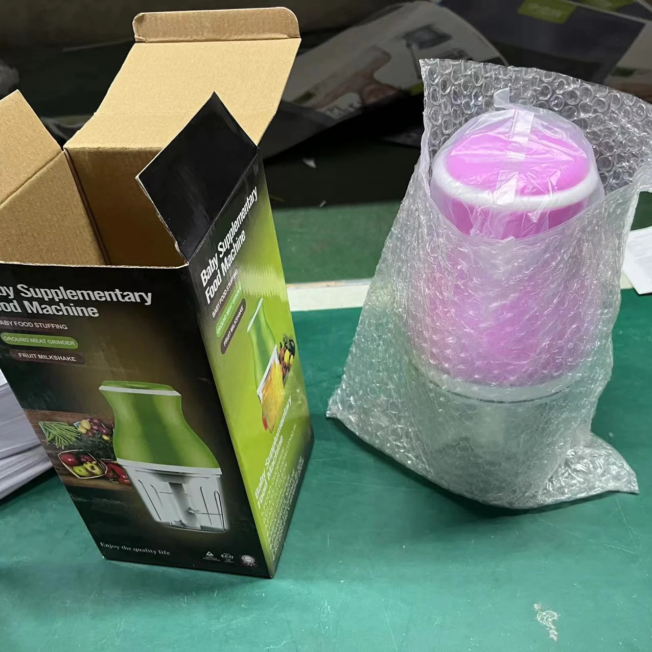 Hot selling cheap baby food processor maker set