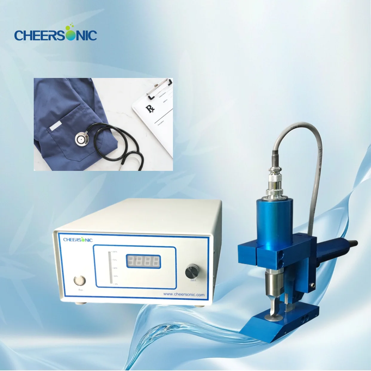 ultrasonic cutting knife sewing machine industrial
