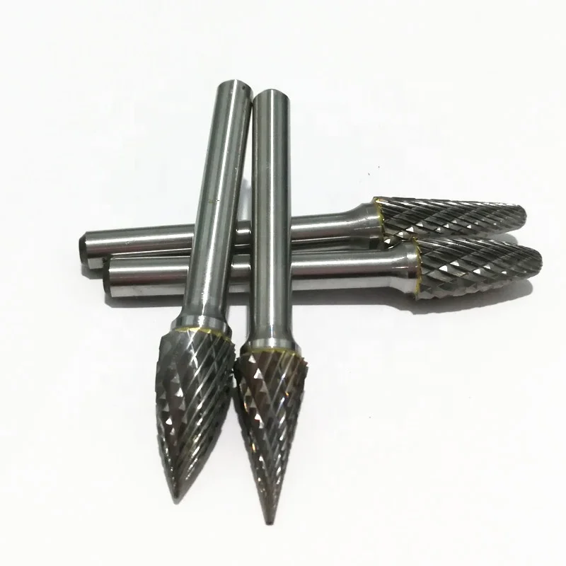 Arch Ball Nose Sharp Standard Cut Grinding Tungsten Carbide Rotary Bur For Wood Cutting
