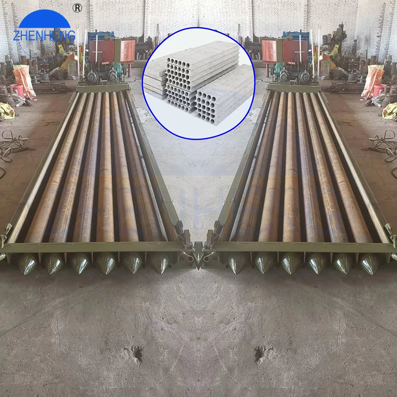 New type of cement prefabricated sheet wall panel floor hollow plate extrusion molding machine