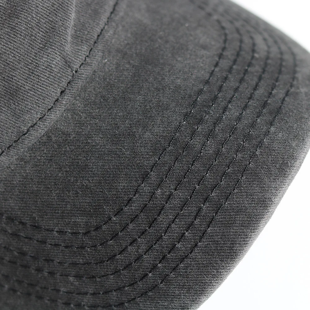 Мыть хлопок пустой головные уборы пустой в винтажном стиле высокого качества шляпа от солнца с эффектом потертости папа шляпа