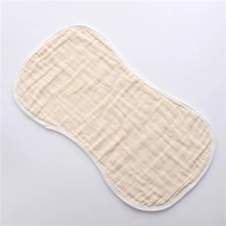 Hot sales soft baby bibs 100% cotton burp cloth and china cheap price muslin baby burp cloth