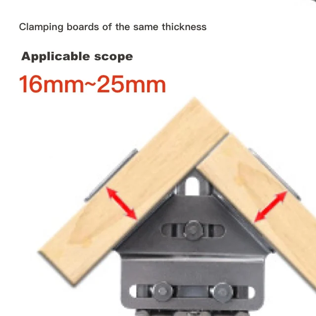 90 degree strong stainless steel woodworking quick right angle clamp