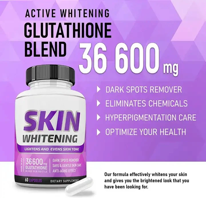 Whitening Supplement Glutathione capsules Collagen Anti-aging L-Glutathione Gummies Glutathione gummy