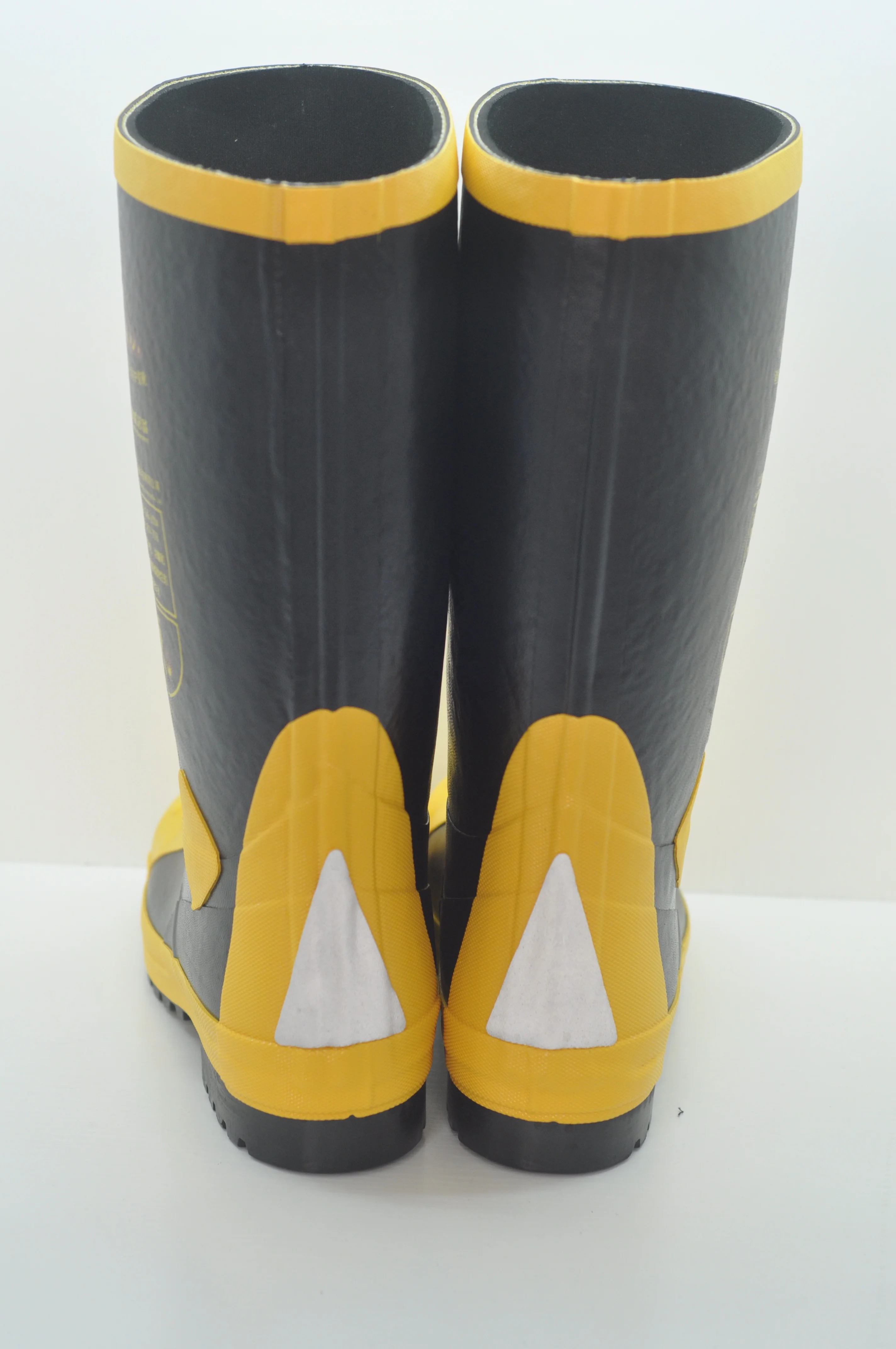 CE Certified Anti-Slip Firefighting Boots Industrial Safety Rubber Protective Gear for Firemen