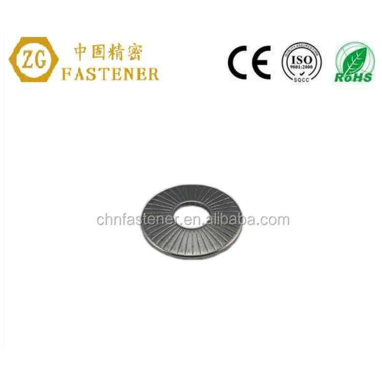 304 дисковые пружины из нержавеющей стали накатка DIN6796 коническая пружинная Стопорная шайба конические Belleville пружинные шайбы