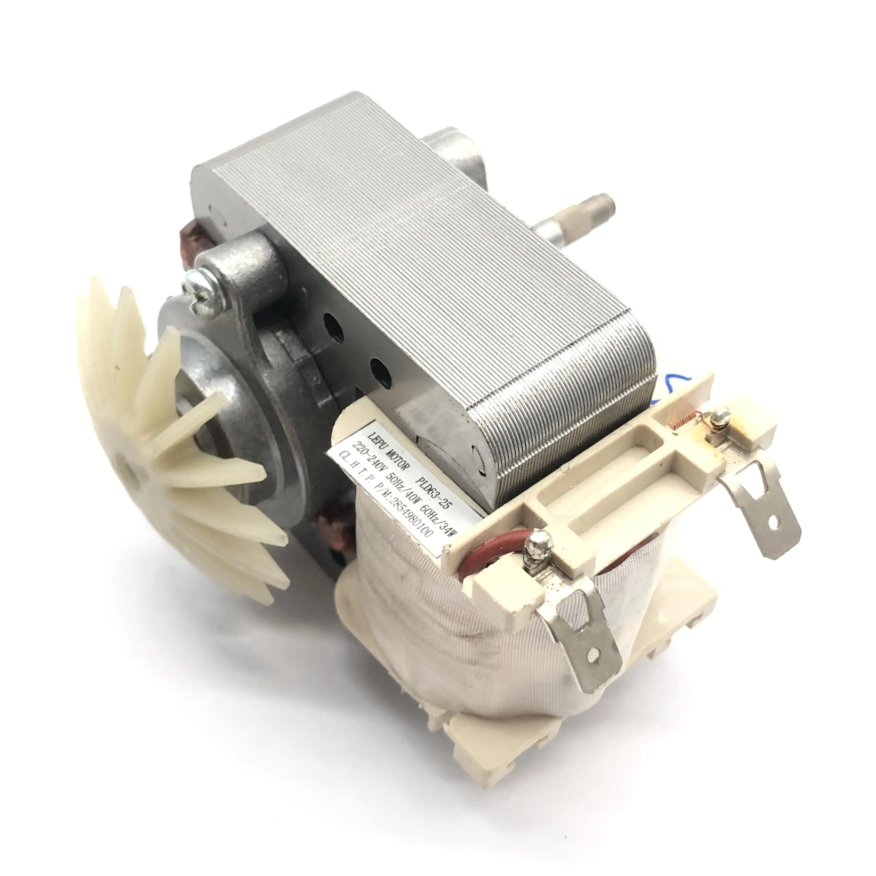 AC type of 63 series shaded pole motor washing machine dryer turbo fan motor with small blade 34W