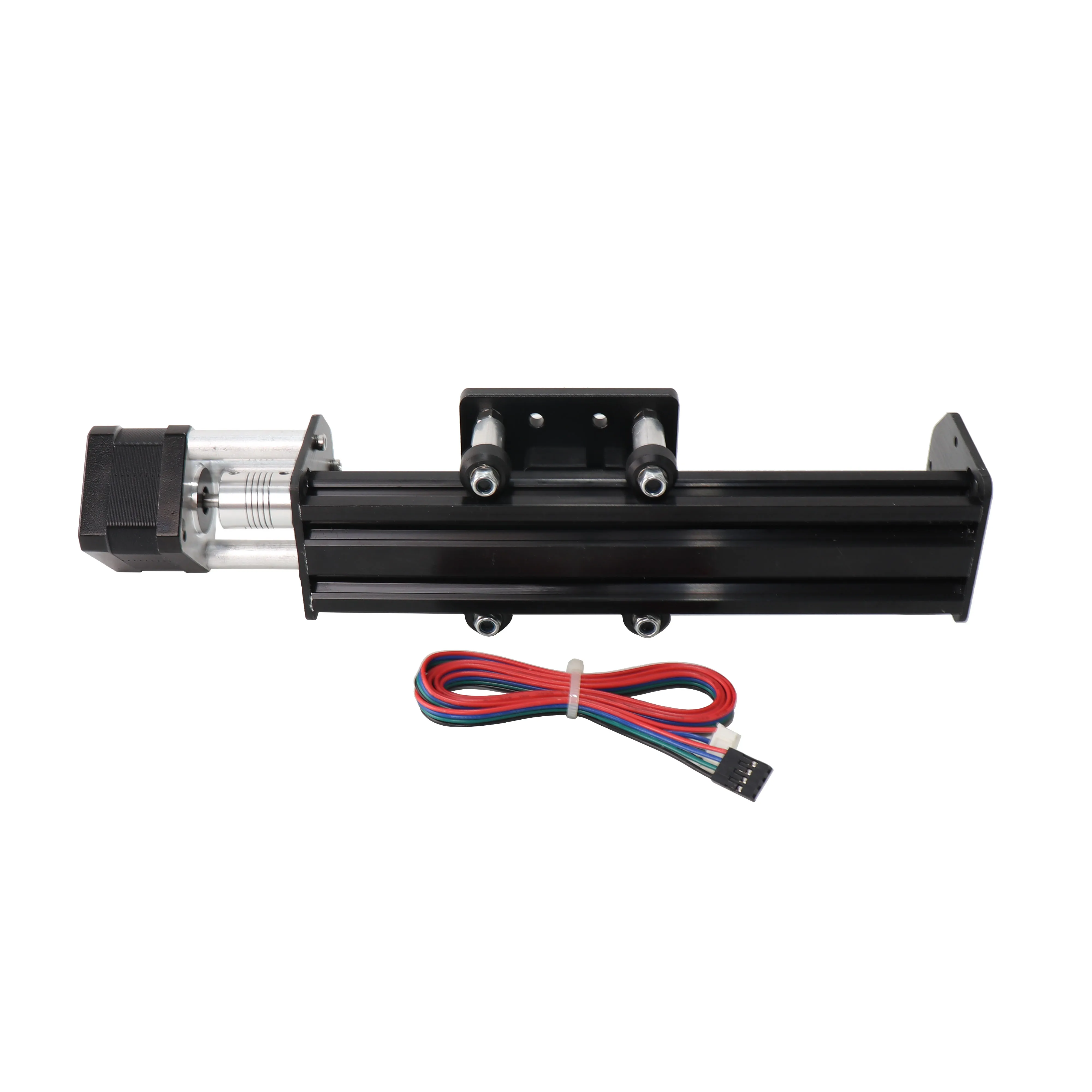 
nema17 stepper motor Effective travel 300mm precision linear slide manipulator HPV4 linear screw guide slide module 