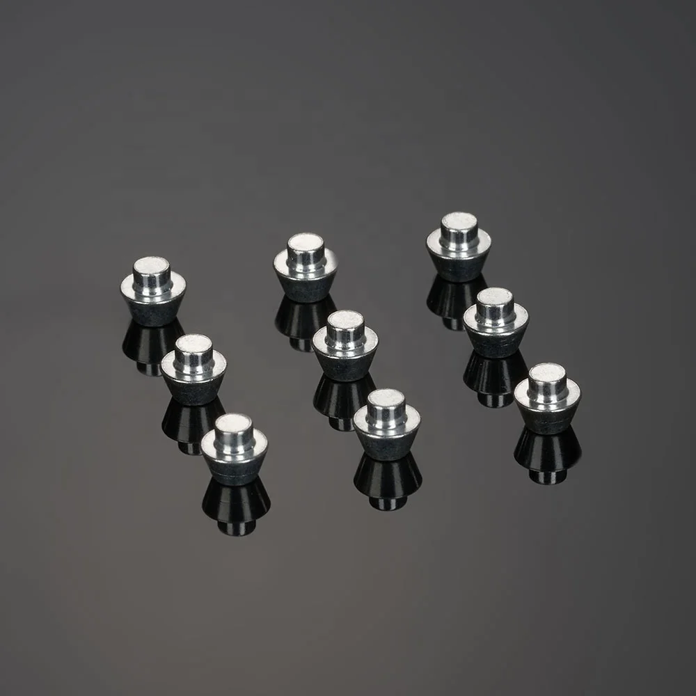 silver electrical contact for contactor AgNi10/Cu contact rivet for thermostat