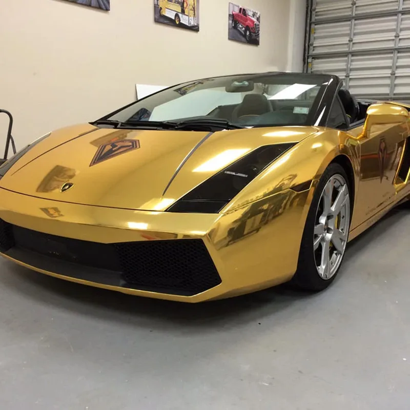 1.52*18m Good Stretchable Purple Mirror Chrome Car Wrapping Vinyl Wrap