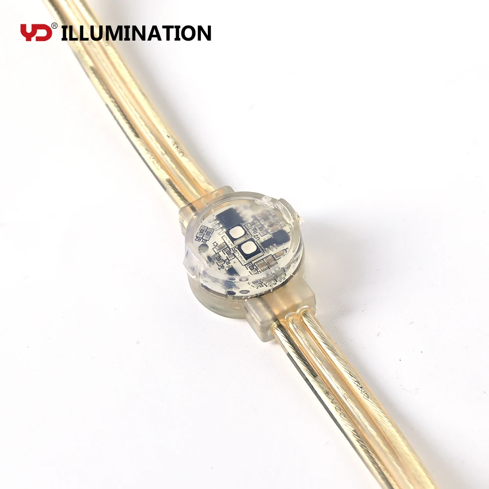 rgb led pixel light outdoor ip68 large mesh screen flexible and transparent led display module