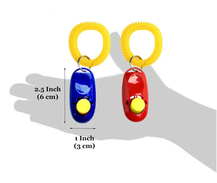 Kingtale Coolrunner Universal Animal dog clicker pet training with Wrist Bands Strap
