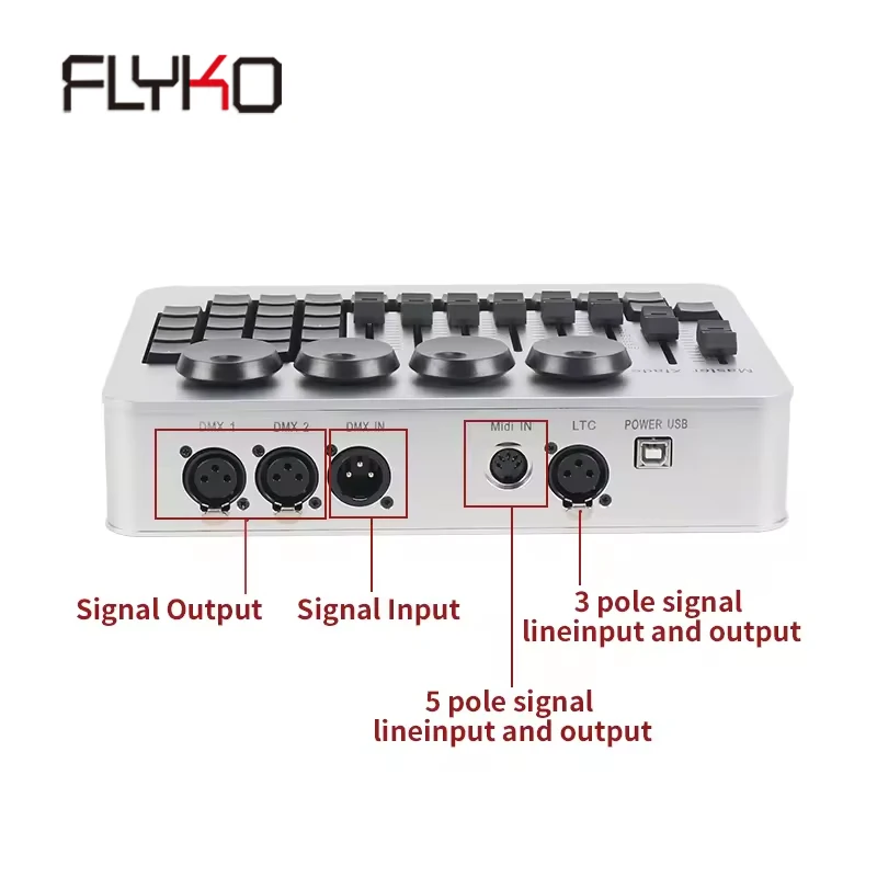Pro Stage Lighting Equipment PLUS DMX512 Light controller