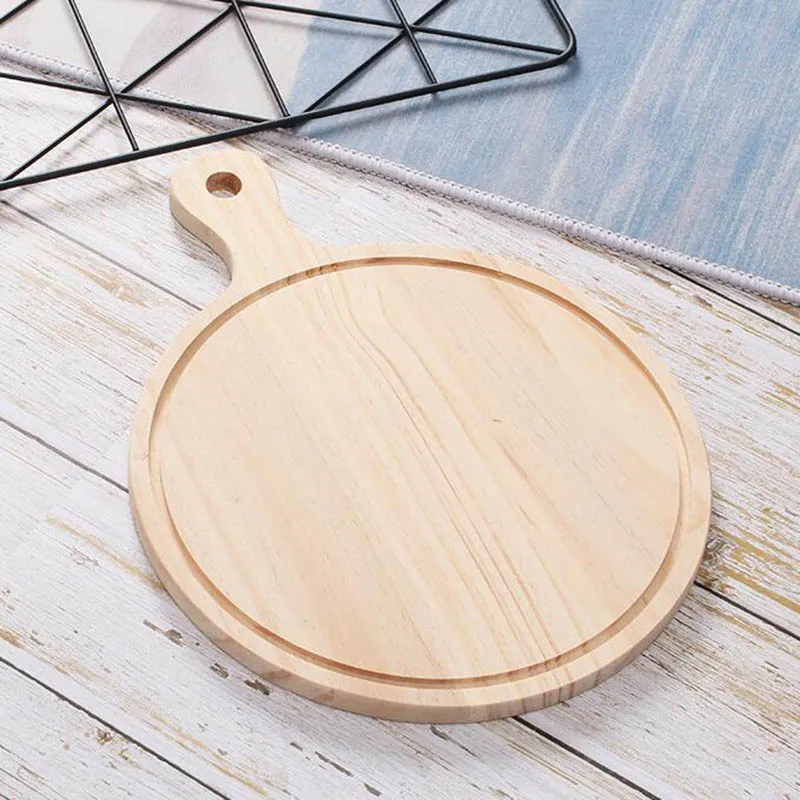 Solid Wood Pizza Serving Tray Pizza Stand