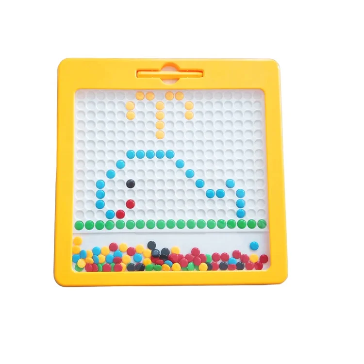 Magnetic Colorful Magnet Beads Magpad Dot Educational Doodle Drawing Board