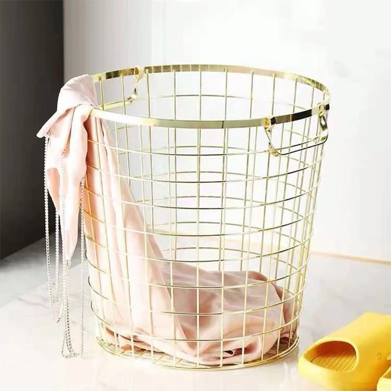 LINDON Bathroom Basket Toys Linens Towels Clothes Organizer Basket Storage