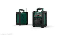 Leetac  FM DAB radio Aux in portable Bluetooth radio speaker with fm radio