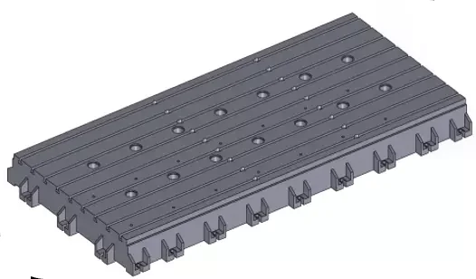 Portal Milling Machine Whole Structure Bridge Type Gantry Machining Center