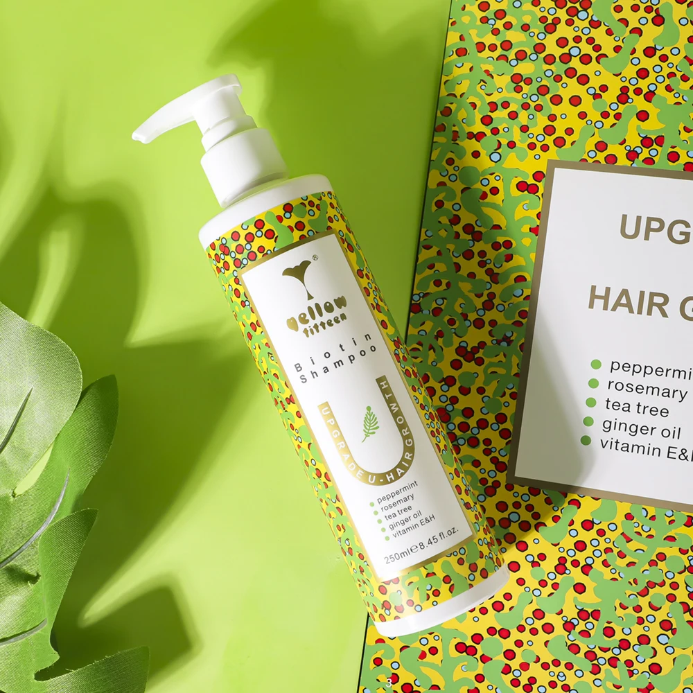 Private Brand Production Wholesale Herbal Organic Hair Regrowth Shampoo Batana Oil Anti Hair Loss Growth Shampoo