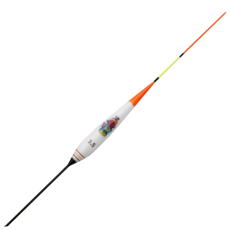 High Sensitive Eye-Catching Inverted Standard Nano Float Winter Fishing Light Mouth Buoy for Crucian Carp for Water Wave Area