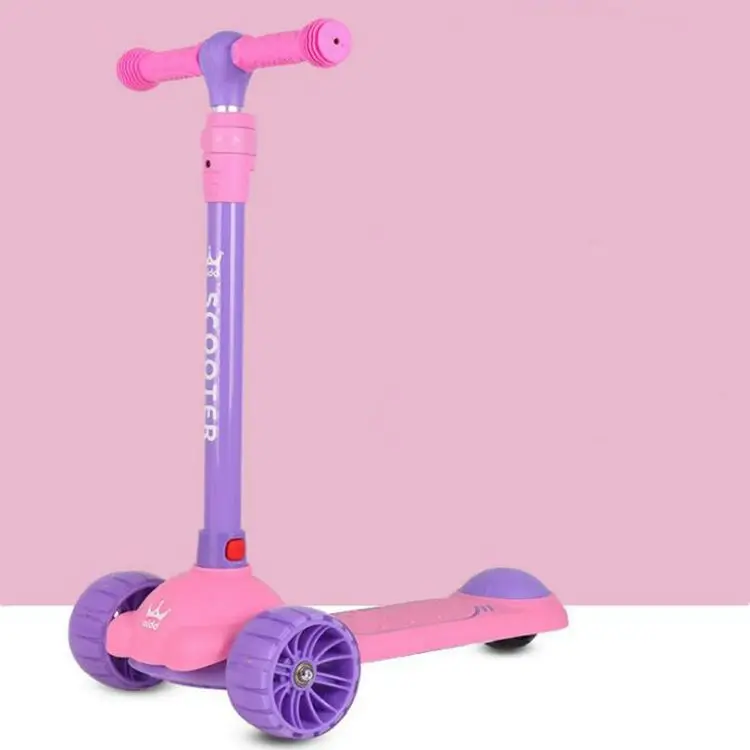 New Design 3 Wheel Scooter Removable Kids Scooter With Led Light Up