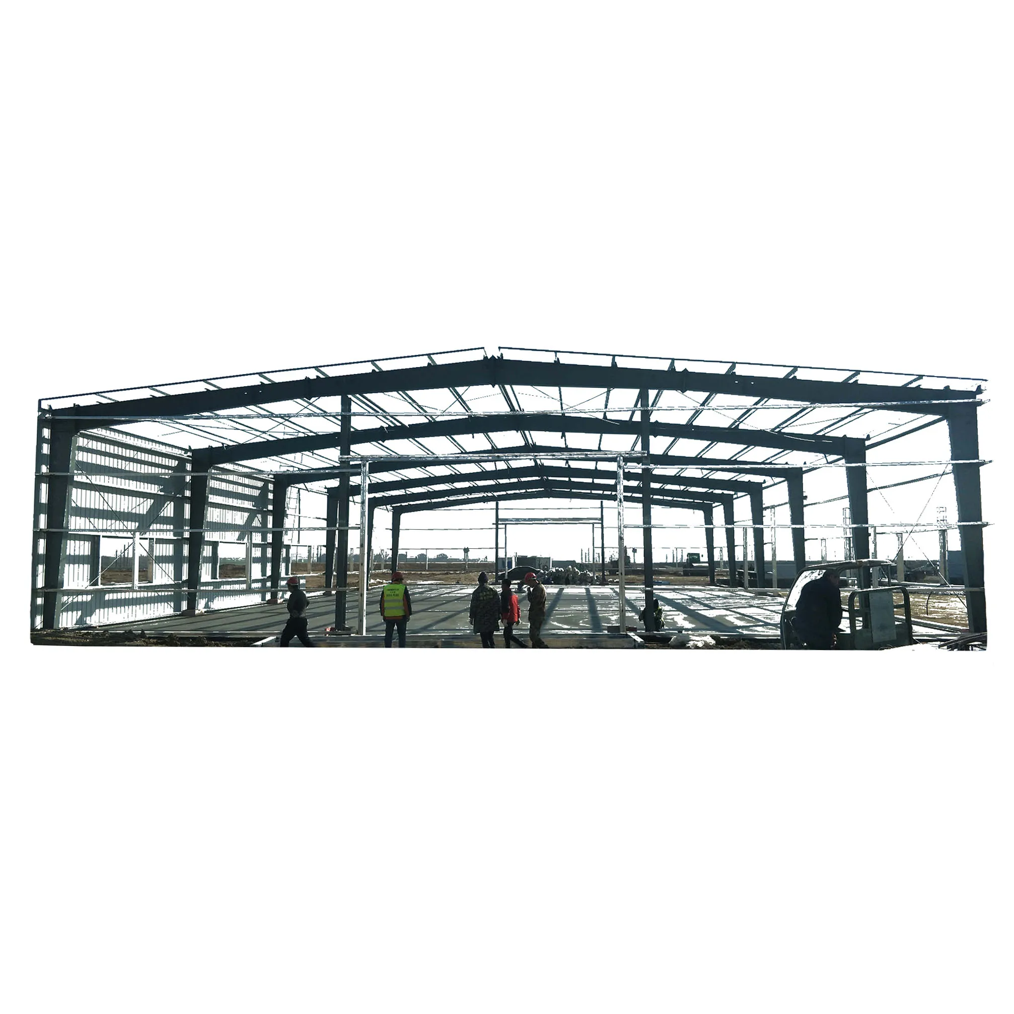 Low CostPrefab steel structure cow farm building design goat/sheep/cattle shed pig farming house for sale