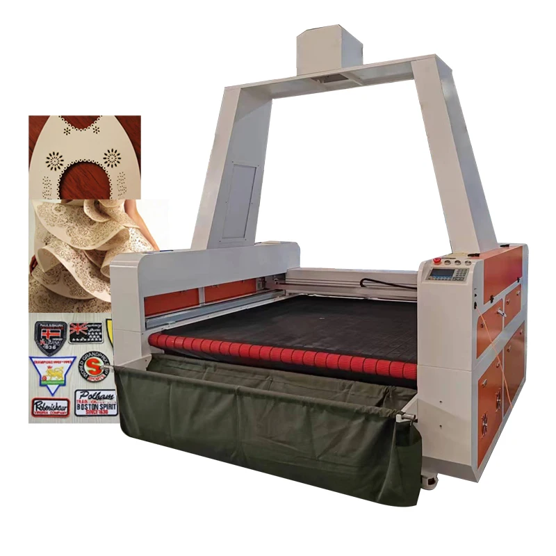 ARGUS Camera Positioning Laser Cutting Machine For Cutting Pattern on Embroidery Fabric Textile Clothing Garment