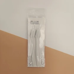 Eyebrow trimmer non-slip handle Beauty makeup tools Eyebrow knife 2 pieces