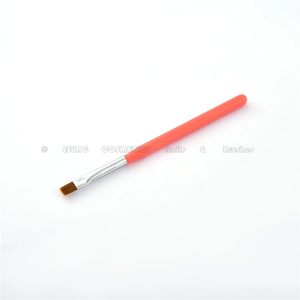 
Hot Selling Nail Brush Gel Nail Art Polishing Flat Top Applicator Brush 