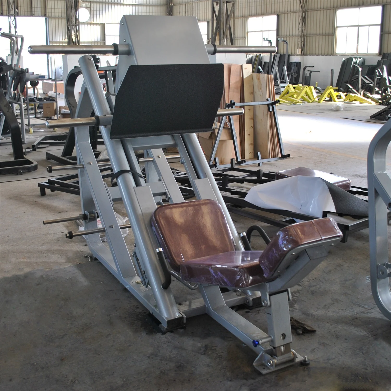 Weight Factory 2021 High Quality Factory Ditect Selling Commercial Body Strong Equipment Fitness Exercise Machine MND AN56-Leg Press Training Equipment Gym