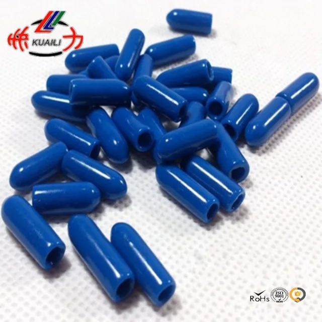 KUAILI Best Quality Free Sample Flexible PVC End Caps Round Plastic Caps 20mm