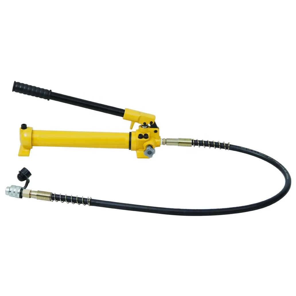700 bar high pressure hand operated manual hydraulic pump for single acting jack