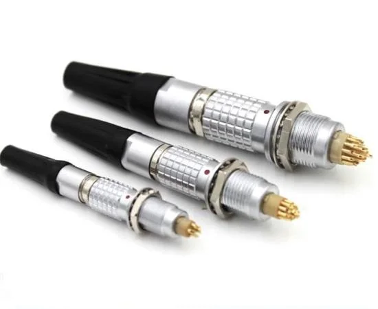 Gold Mini Electrical Medical Coaxial Alternative Cable Male Female Compatible Lemos Metal Connector Quality Supplier