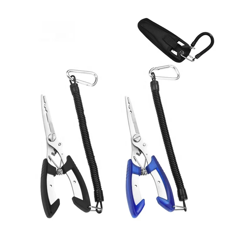 Multifunctional Lure Fishing Pliers Fishing Line Scissors Stainless Steel Fish Control Pliers