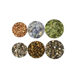 Natural Wholesale Bulk Rose Quartz Amethyst Amazonite Mixed Rock Crystals Healing Stones Gravel Tumbled Stone