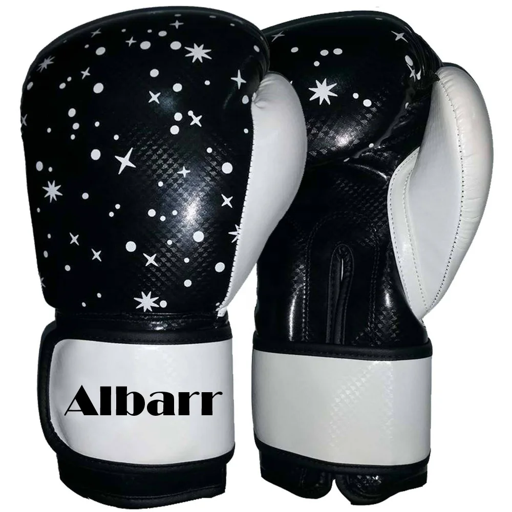 
HIGH Quality PU Leather Adults Men/Women Boxing Gloves Equipment Custom Printed Boxing Gloves 