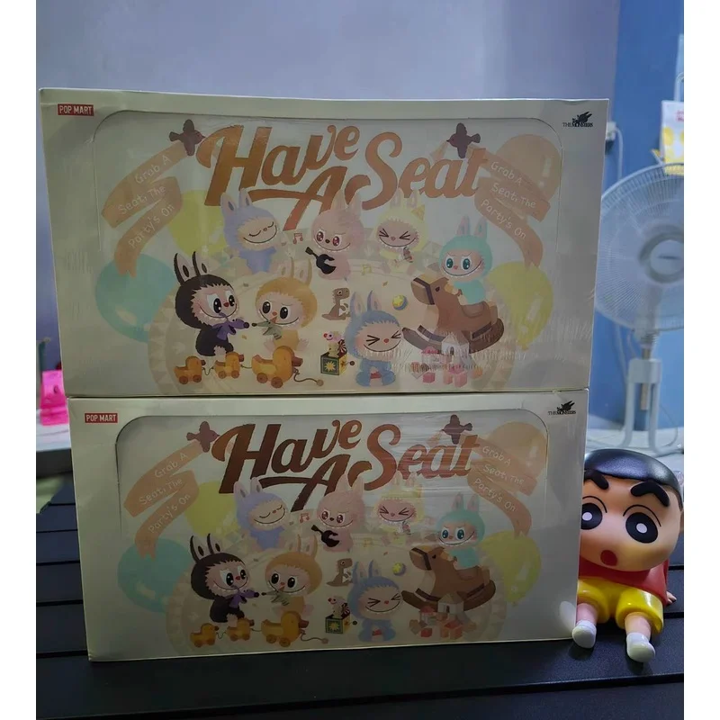 Original MART LABUBU POP Mystery Box Lucky Blind Box Figurine Doll Anime Action Figures Zimomo Mokoko the Monster