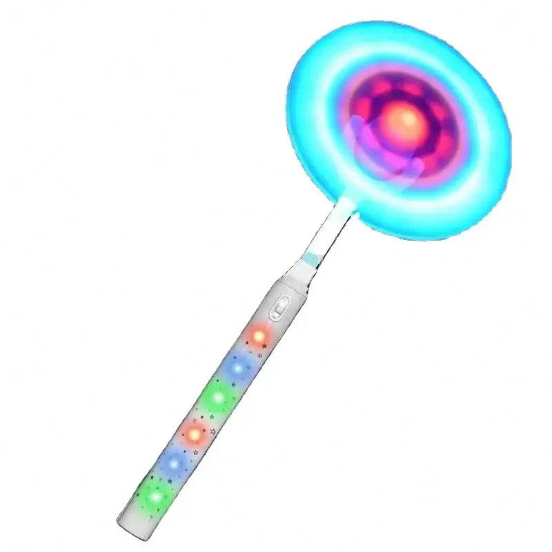 Popular Trending Products 2023 New Arrivals Toys Led Flashing Windmill Magic Wand  Light Up Spinning Toys Led Light Up Toys Kids