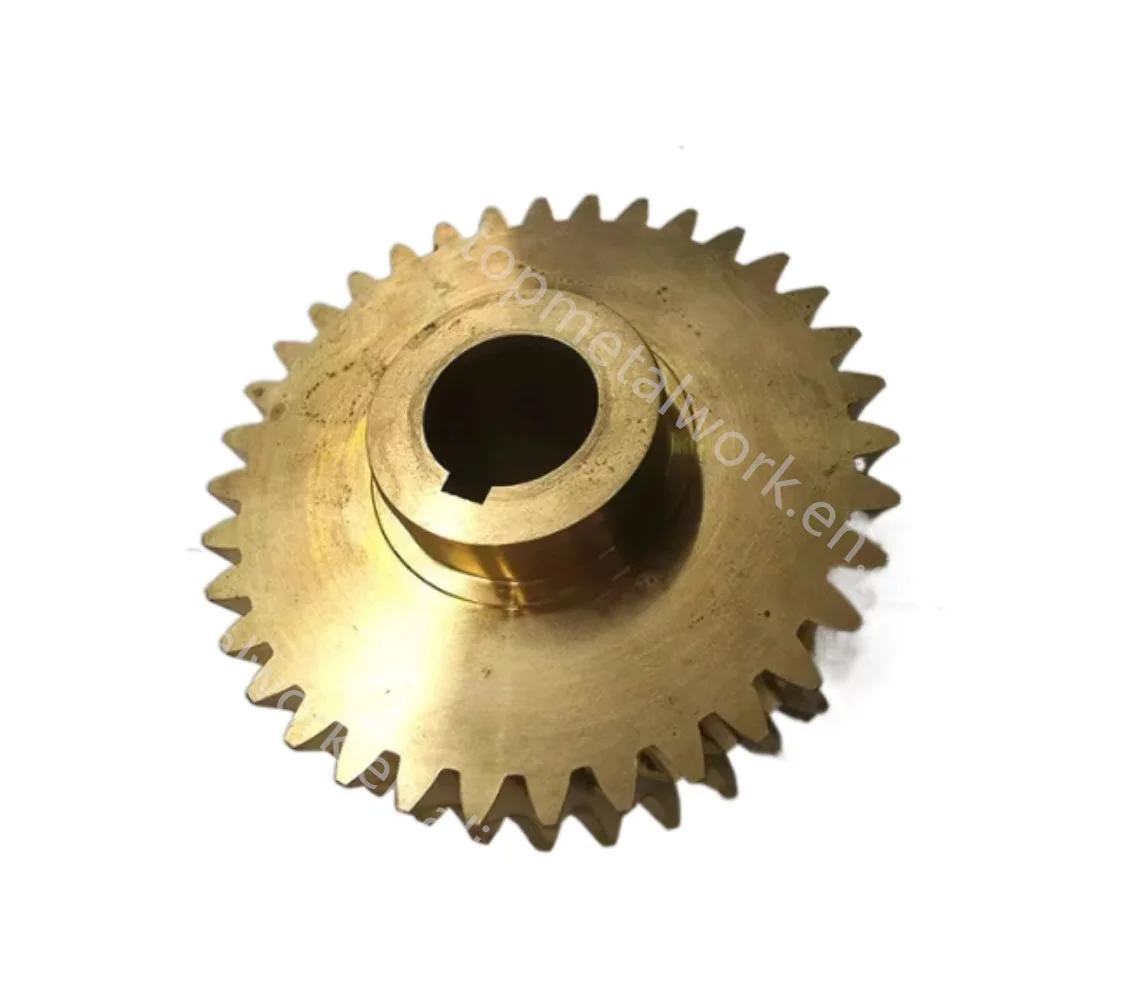 Casting High Density Bronze Gear Large Metal Gears For Reducer Worm Gear