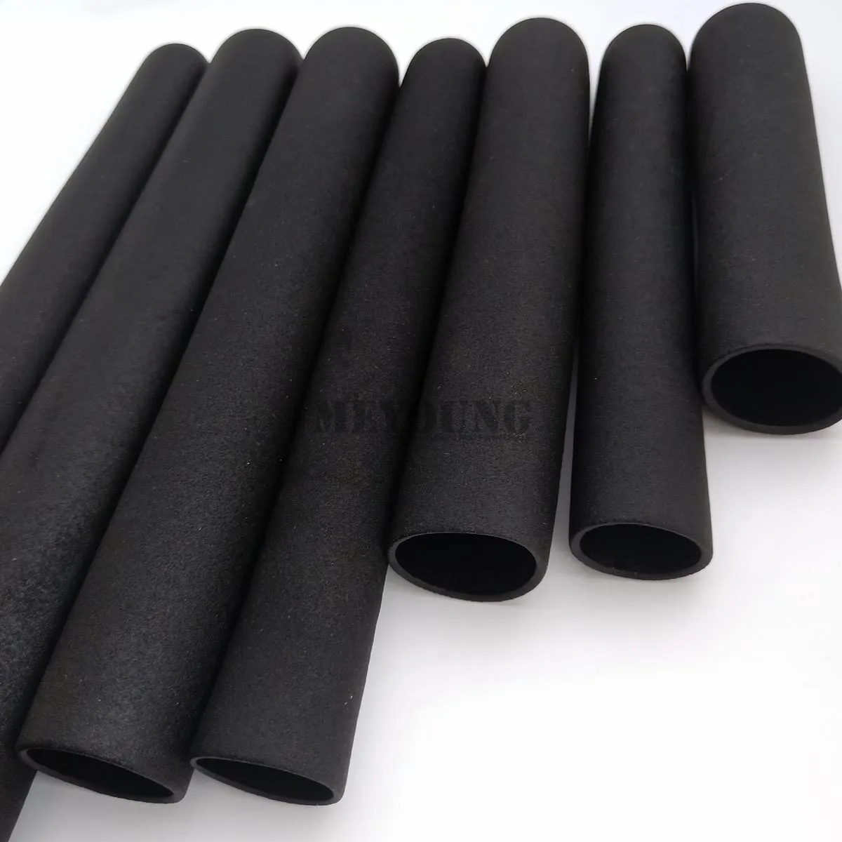 Soft PVC Closed End Rubber Grips Foam Handle Grips for 25mm Gym tube Exercise  Equipment Training