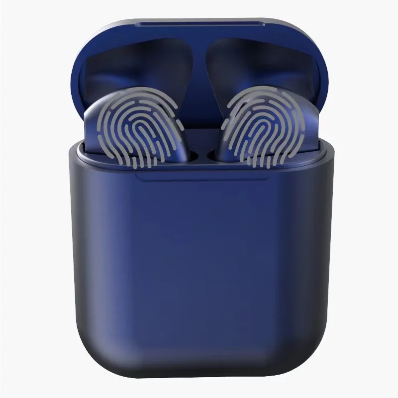 
New Headset inPods 12 Earbuds Wireless Left Right Channel Split Game Accessories BASS Metal Earphone Headphone 