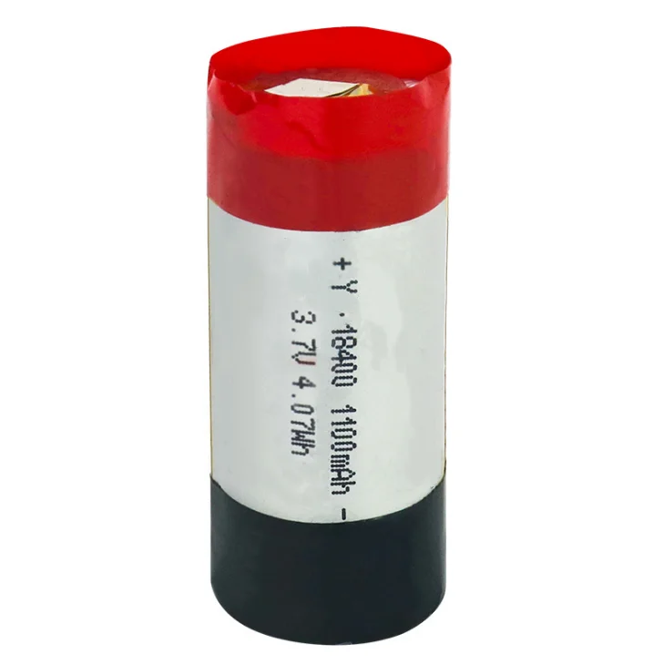Guaranteed Quality1100 (mAh)Capacity18400 e-c lithium polymer cylindrical battery