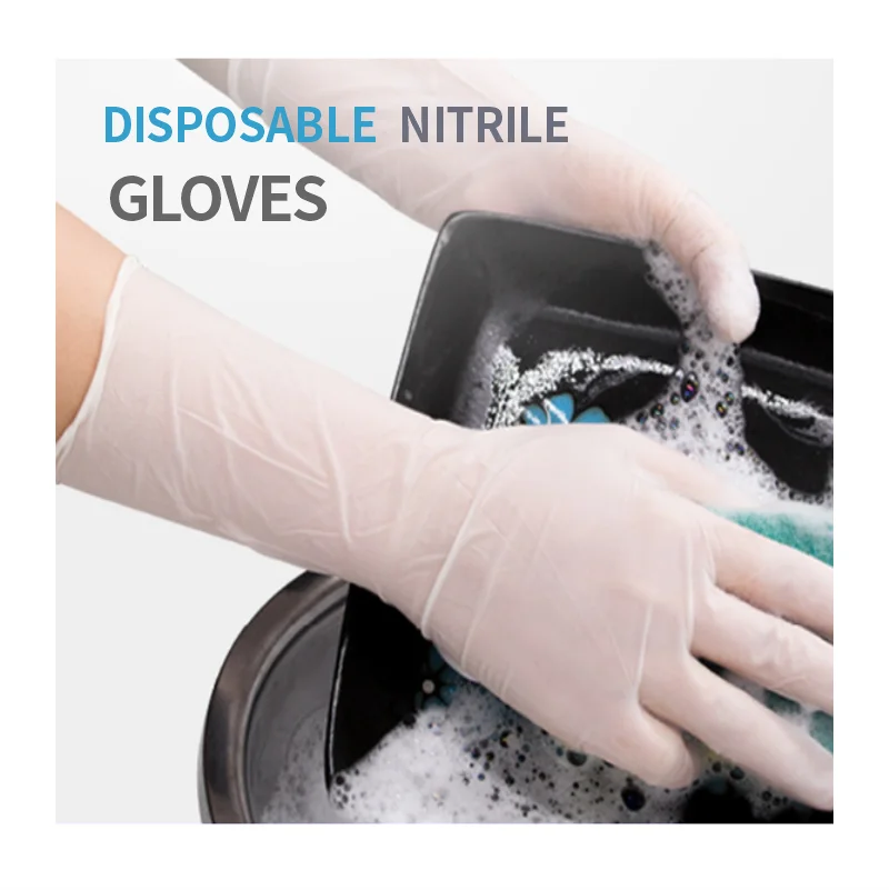 Welmed Stretch Hybrids  Medigrip Disposable 100 Box Tay Black Barber Kids Abc Dental Powder  Restaurant Pink Household Gloves