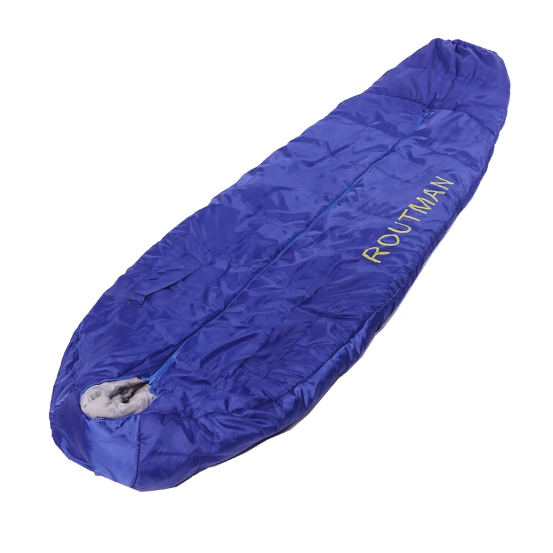 Routman портативный на открытом воздухе альпинист Кемпинг экспедиция Мумия спальный мешок