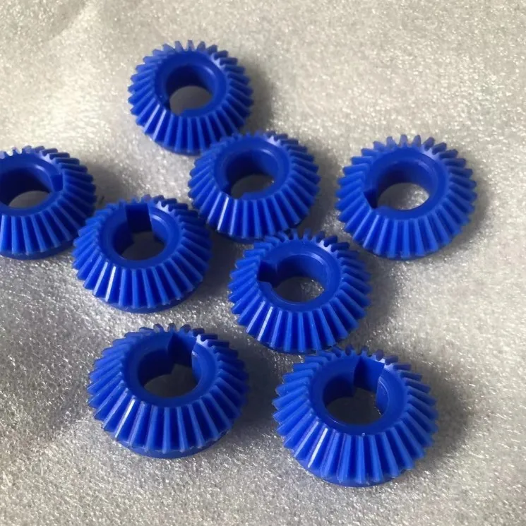 CNC plastic parts customized CNC plastic gears machining MC nylon gears