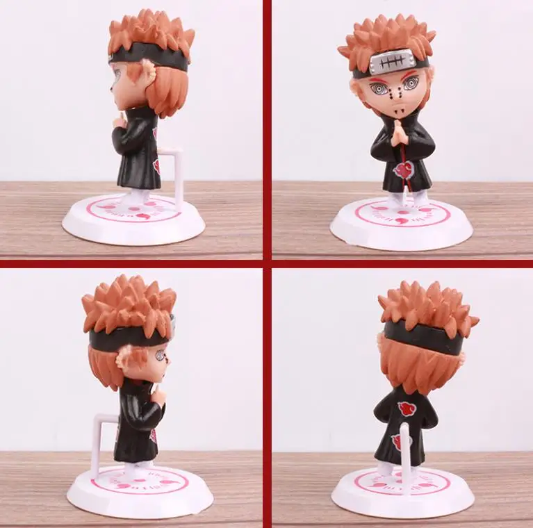
Wholesale Mini Hot Naruto Shippuden Akatsuki 11 Piece Figure Set,PVC Action Figures Toys with Sharingan Base Stands 