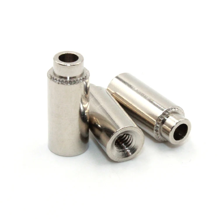 Custom sleeve nuts stainless steel CNC parts mount metal Pcb spacer inner thread Nut Standoff Spacer