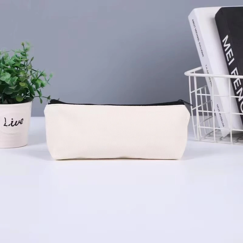 Blank Canvas Pouches Diy Crafts Drawstring Bag For Painting Arts Coin Purse Embroidery Cosmetic Bag