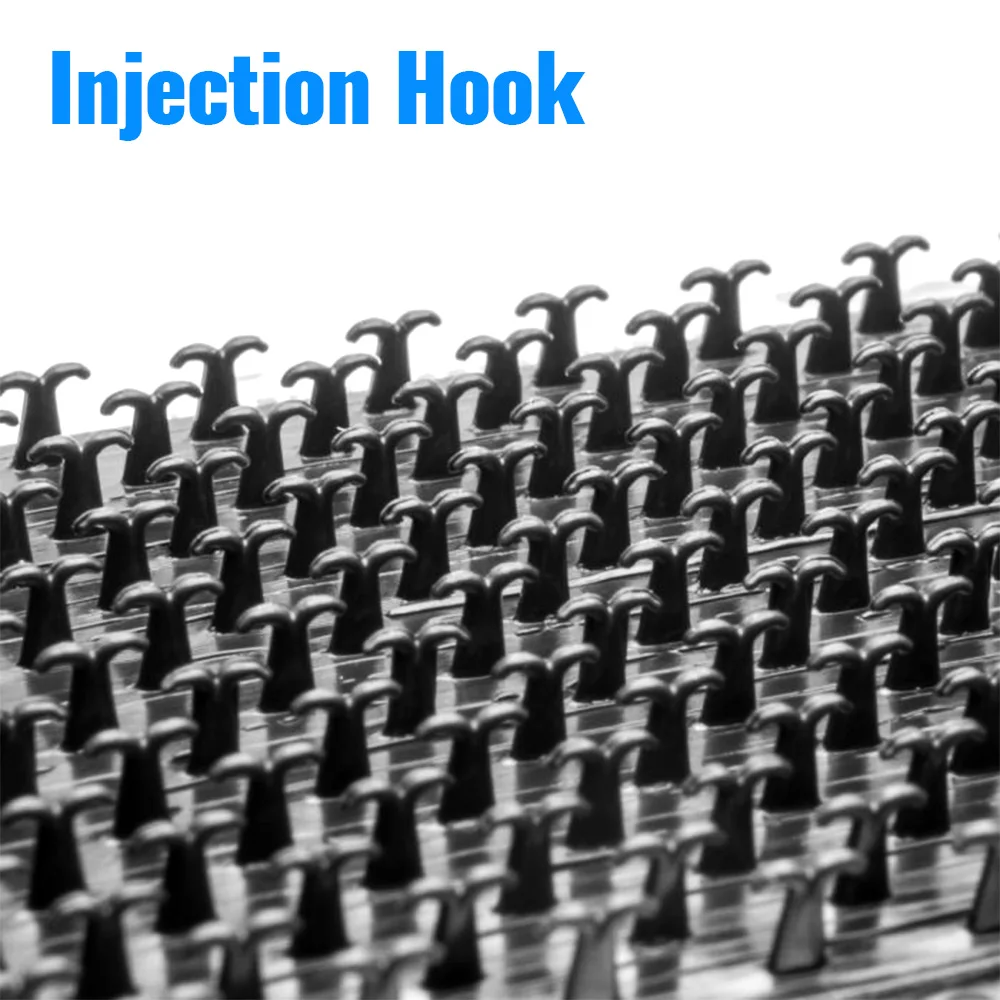 Industrial Strength Eco-friendly Soft Velcro hook & loop tape 20mm Injection Hook for Medical Equipment Shoes Tape