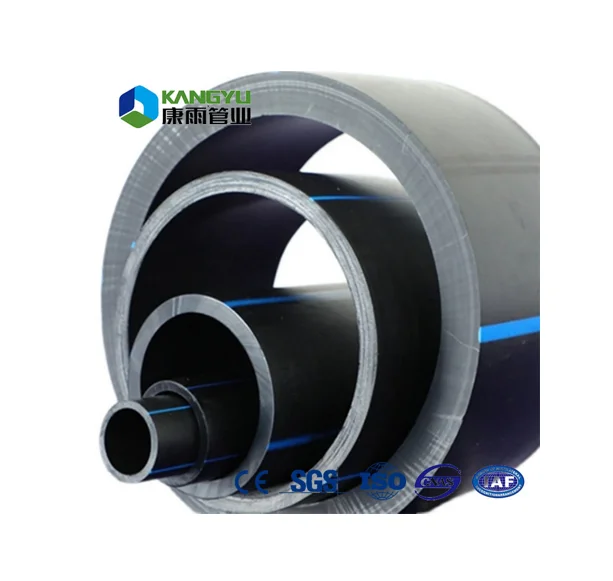 HDPE Polyethylene Drainage Sewage Pipe for Mining Water & Irrigation Plastic Tube Factory Price 32mm 63mm 160mm 355mm 710mm